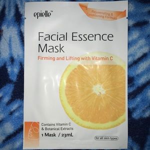 Face mask skincare: Vitamin C